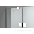 Quadrant lift en drop hinge cubicle